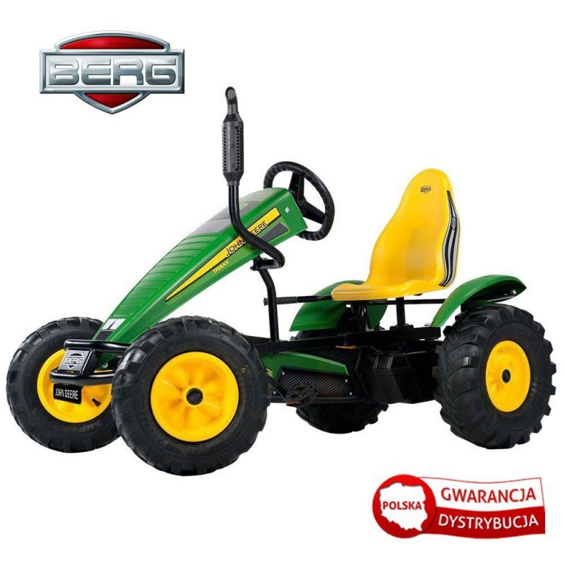 Berg Gokart Na Pedaly John Deere Bfr Pompowane Kola Od 5 Lat Do