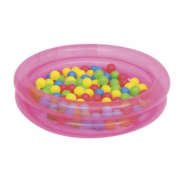 Bestway 51085 BASEN Z PIŁECZKAMI HAPPY TIME 91cmxH20cmX50balls (51068, Bestway)