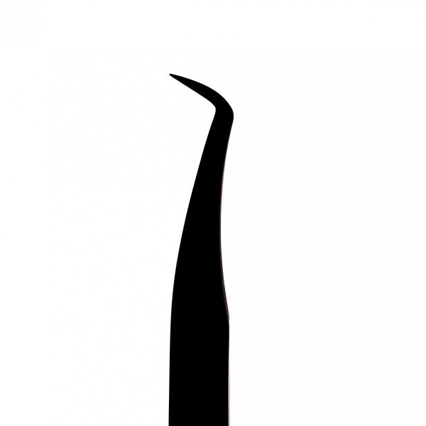 Czarna pęseta Slim Swan 