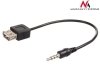 Maclean Przejściówka wtyk jack gniazdo USB OTG  MCTV-693