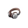 MODECOM MC-1500HF BRĄZOWE PRZEWODOWE SŁUCHAWKI NAGŁOWNE Z MIKROFONEM