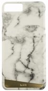 Holdit Selected etui Langasand magnetic marble biały iPhone 7 8 Plus