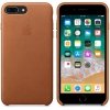 Apple iPhone 8 Plus / 7 Plus Leather Case - Saddle Brown