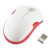 LogiLink Radiowa mysz optyczna 2.4GHz 1200dpi, biało-czerwona