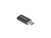 Lanberg Adapter USB CF - micro USB BM 2.0 czarny
