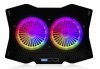 MODECOM Podstawka chłodząca pod  laptopa  CF18 RGB SILENT FAN czarna
