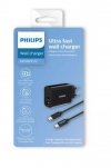 Philips Ładowarka USB-A USB C 30W (PD, QC) z kablem 1 metr