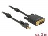 Delock Kabel DisplayPort MINI(M) V1.2 - DVI-D(M) 3m
