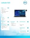 Dell Latitude 7320 Win10Pro i7-1185G7/512GB/16GB/Intel Iris XE/13.3FHD/Touch/KB-Backlit/4Cell/3Y PS