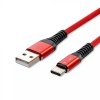 V-tac Kabel USB Typ-C 1M 2.4A Czerwony