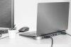 Digitus Stacja dokująca USB Typ C 12 portów Dual Monitor 4K 30Hz PD 3.0 RJ45 SD VGA HQ Aluminiowa