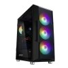 Zalman Obudowa I3 Neo ATX Mid Tower RGB 4xwentylator, czarna