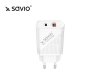 Elmak Ładowarka sieciowa SAVIO LA-04 USB Quick Charge Power Delivery 3.0 18W
