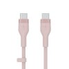 Belkin Kabel BoostCharge USB-C do USB-C 2.0 silikonowy 2m, różowy