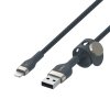 Belkin Kabel BoostCharge USB-A do Lightning silikonowy 2m, niebieski