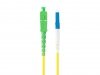 Lanberg Patchcord światłowodowy Sm Lc/Upc-Sc/Apc Simplex 3.0Mm 2M żółty