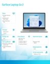 Microsoft Notebook Surface Laptop GO 2 Win11Pro i5-1135G7/8GB/128GB/INT/12.4' Commercial Platinum 8QD-00031