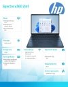 HP Inc. Notebook Spectre x360 2in1 14-ef0114nw W11H/13.5/i7-1255U/1TB/16GB  712T8EA