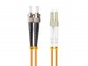 Lanberg Patchcord światłowodowy MM ST/UPC-LC/UPC DUPLEX 3.0MM OM2 50/125 LSZH 15m pomarańczowy