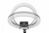 Digitus Lampa pierścieniowa Led Ring 10-calowa ze statywem, uchwytem na telefon komórkowy i pilotem, USB, 2m