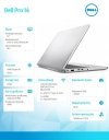 Dell Laptop Dell Pro 14 PC14255/AMD Ryzen AI 5 PRO 340/16GB/512GB SSD/14.0 FHD+/Radeon 840M/FgrPr/FHD/IR Cam/Mic/WLAN+BT/Backlit