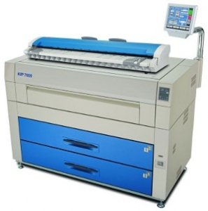 Cyfrowa kopiarka wielkoformatowa KIP 7600C skaner kolor (2 rolki)
