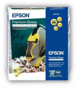 Papier Epson Premium Glossy Photo w roli (100mm x 8m), 255g/m2 S041303