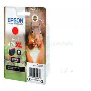 Epson Tusz 478XL XP-1500 Red 10,2ML 10,2ml