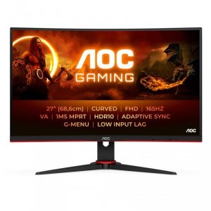 AOC G2 C27G2E/BK monitor komputerowy 68,6 cm (27) 1920 x 1080 px Czarny, Czerwony