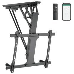 Techly ICA-PLB 546M uchwyt do telewizorów 177,8 cm (70) Czarny