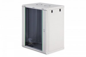 Digitus Szafa sieciowa wisząca Dynamic 19 16U rack 785x600x450mm, drzwi szyba, szara, niezłożona, 60kg