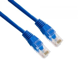 4world Patchcord RJ45 | osłonka zalewana | kat. 5e | UTP | 10m | niebieski