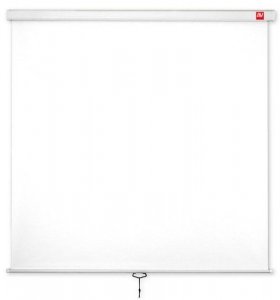 Avtek Ekran ścienny ręczny Wall Standard 175 (1:1, 175x175cm, powierzchnia biała, matowa)
