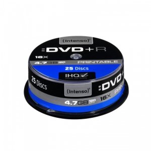 Intenso DVD-R 16x 4,7GB Printable (25 Cake)
