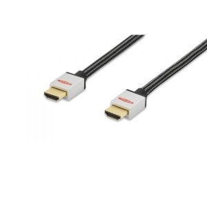 EDNET Kabel połączeniowy HDMI HighSpeed z Ethernetem 4K 60Hz UHD Typ HDMI A/HDMI A M/M nylon 5m