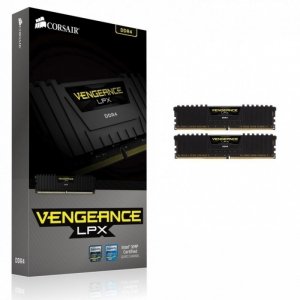 Corsair DDR4 Vengeance LPX 32GB/2666(2*16GB) CL16-18-18-35 BLACK 1,20V                                                          