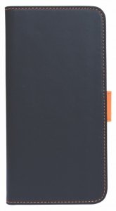 Holdit Etui walletcase iPhone 6/6S Plus granatowe/pomarańczowe