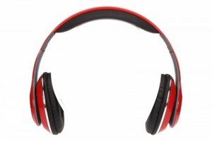 Rebeltec Stereo słuchawki z mikrofonem 4pin mini jack AUDIOFEEL2 Czerwone