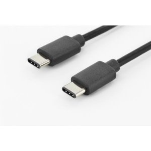 EDNET Kabel połączeniowy USB 2.0 HighSpeed Typ USB C/USB C M/M czarny 1,8m