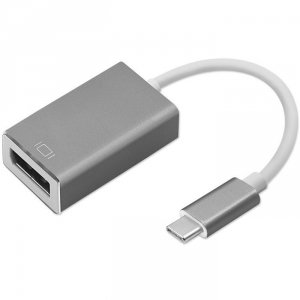 Qoltec Adapter USB 3.1 Typ C męski | DisplayPort żeński