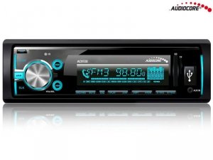 Audiocore Radioodtwarzacz AC9720 B MP3/WMA/USB/RDS/SD ISO Bluetooth Multicolor