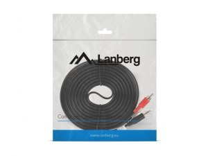 Lanberg Kabel Minijack - 2x Chinch M/M 10M
