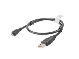 Lanberg Kabel USB 2.0 micro AM-MBM5P 0.5M czarny