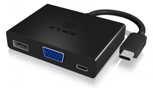 IcyBox Stacja dokująca IB-DK4032-CPD USB,HDMI,TYPE-C