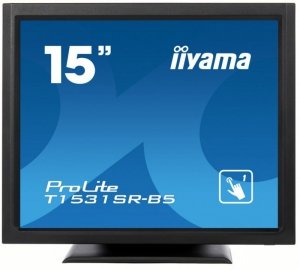 IIYAMA Monitor 15 T1531SR-B5 TN, RESISTIVE, HDMI, DP, VGA, głośniki, IP54