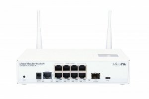 Mikrotik Cloud Router Switch CRS109-8G-1S-2HND-IN 600MHZ, 128MB, 8XGE, 1XSFP, 1XSERIAL -RJ45, L5