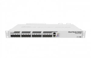 Mikrotik Switch CRS317-1G-16S+RM 800MHZ, 1GB, 1XGE, 16XSFP+, 1XSERIAL -RJ45, L6