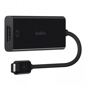 Belkin Adapter przejsciówka USB-C do HDMI 4K 60Hz 15cm czarny