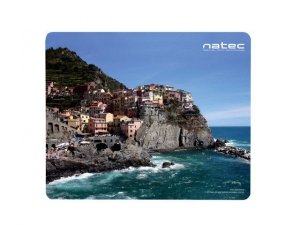 NATEC Podkładka pod mysz Foto Italian Coast 220x180mm