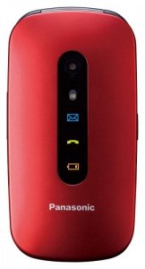 Panasonic Telefon dla seniora KX-TU456 czerwony